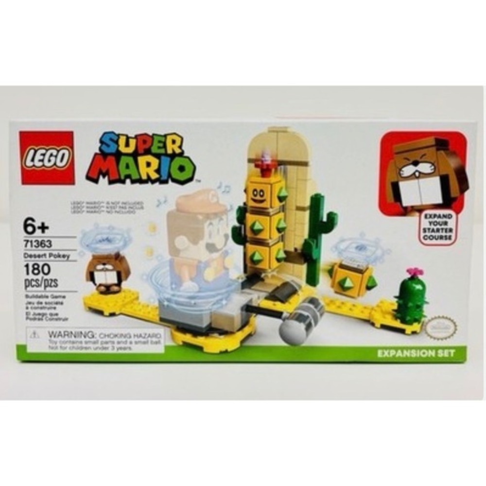 LEGO Super Mario 71363 Desert Pokey Expansion Set 180 Pieces Ages 6+